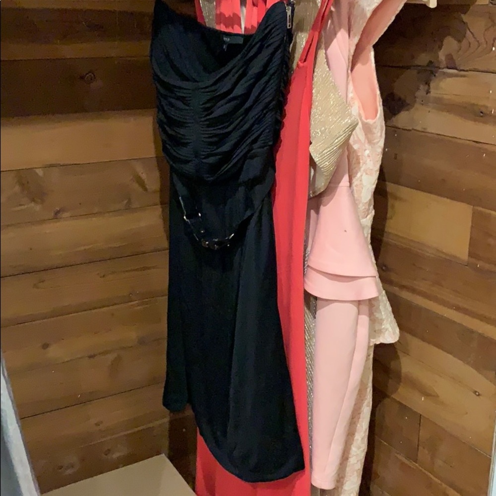 GUCCI Sleeveless Black cocktail dress